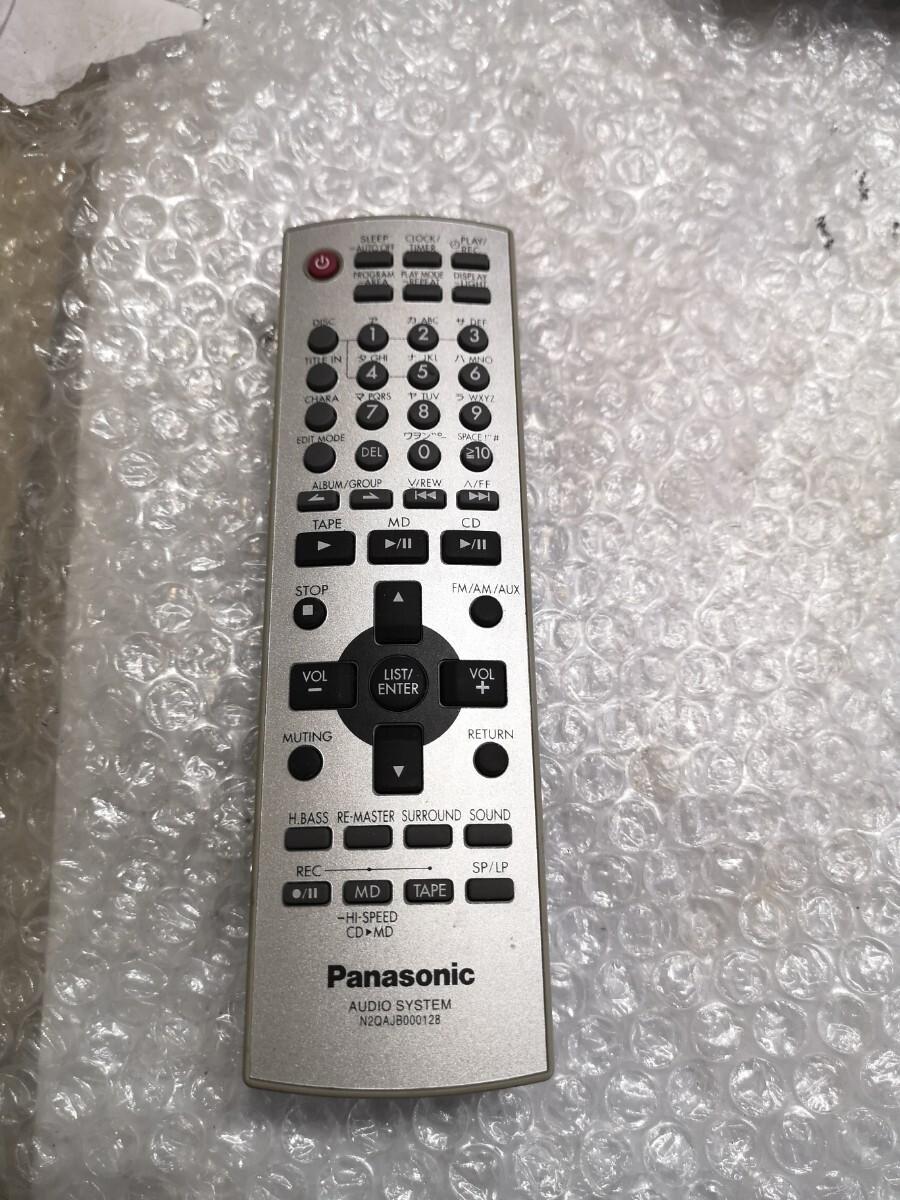 Panasonic N2QAJB000128 オーディオリモコン 中古 レタパ拍卖