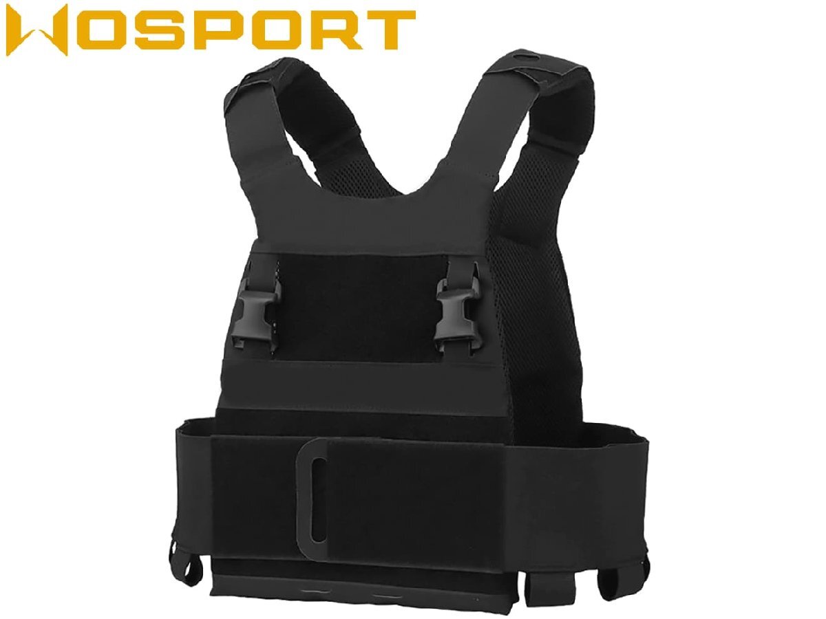 WO-VST-003B WoSporT ミニマリスティック マルチミッション プレートキャリア拍卖