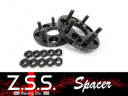 ☆Z.S.S. ワイドスペーサー 厚み15mm PCD100 5穴 5H M12×P1.25 スバル ワイドトレッドスペーサー ワイトレ ZSS 在庫あり! 即納!拍卖