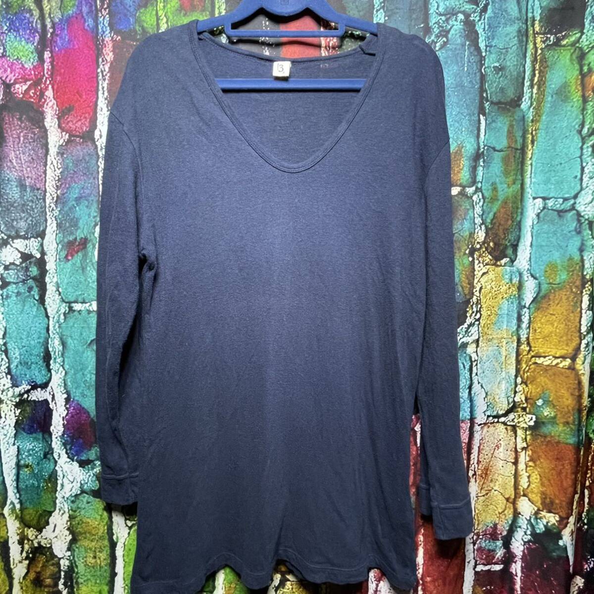 0000 n°44 ナンバーヨンジュウヨン 長袖カットソー size 3拍卖