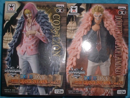 ワンピース DXF THE GRANDLINE MEN vol.23 全2種セット(コラソン&ドフラミンゴ)拍卖