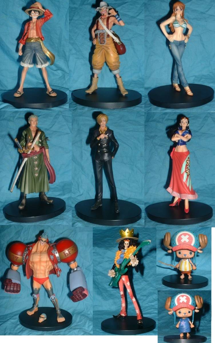ワンピース DXフィギュア GRANDLINE MEN 8体+GRANDLINE LADY 2体 10体セット拍卖