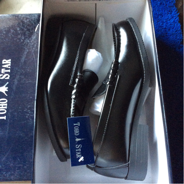 ローファー♪25EEE♪レタパック♪トーホースター♪高級合皮♪東宝製拍卖