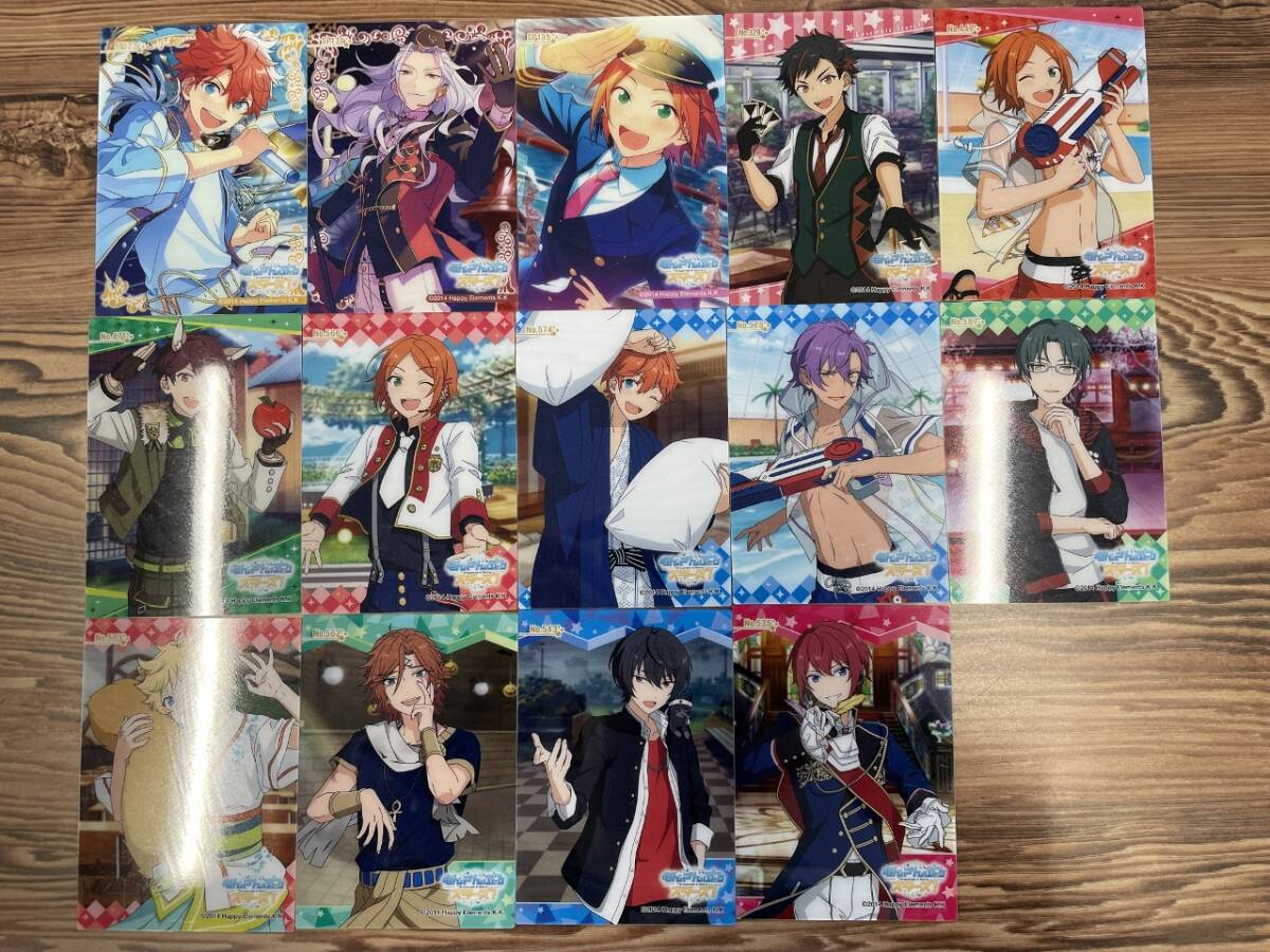 ☆送料無料☆あんさんぶるスターズ【まとめ大量】コレクションカードガム クリアカード14枚セット拍卖