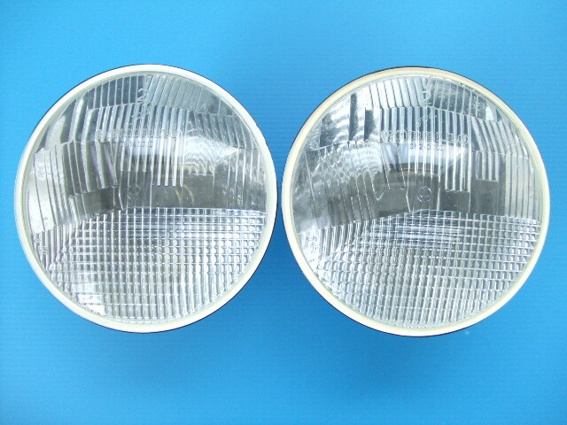 当時物 新品 jod キャレロ 丸目4灯 凸レンズ ロービーム ヘッドライト H1バルブ 丸4灯 ヘッドランプ ラウンドレンズ CARELLO 丸形 丸型sub1拍卖