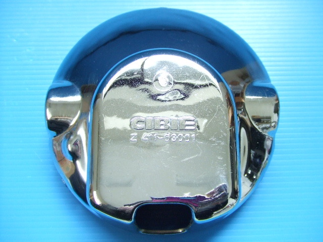 当時物 良品 メッキ CIBIEロゴ ヘッドライトケース ライトケース ヘッドランプ ケース 丸目 丸型 丸形 180パイ 180mm シビエ 旧車 sub2拍卖