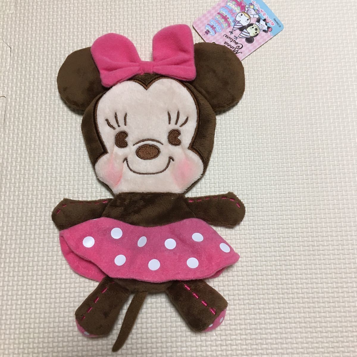 ミニーマウス☆ぬいぐるみペンケース☆未使用☆新品☆タグ付き☆E拍卖