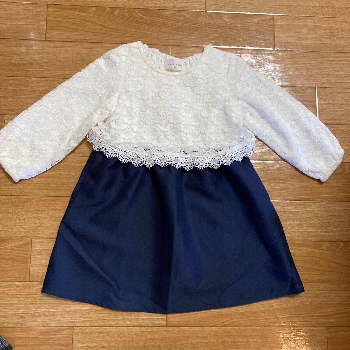 WILL MERY☆90サイズ☆ワンピース☆美品☆女の子☆AA拍卖