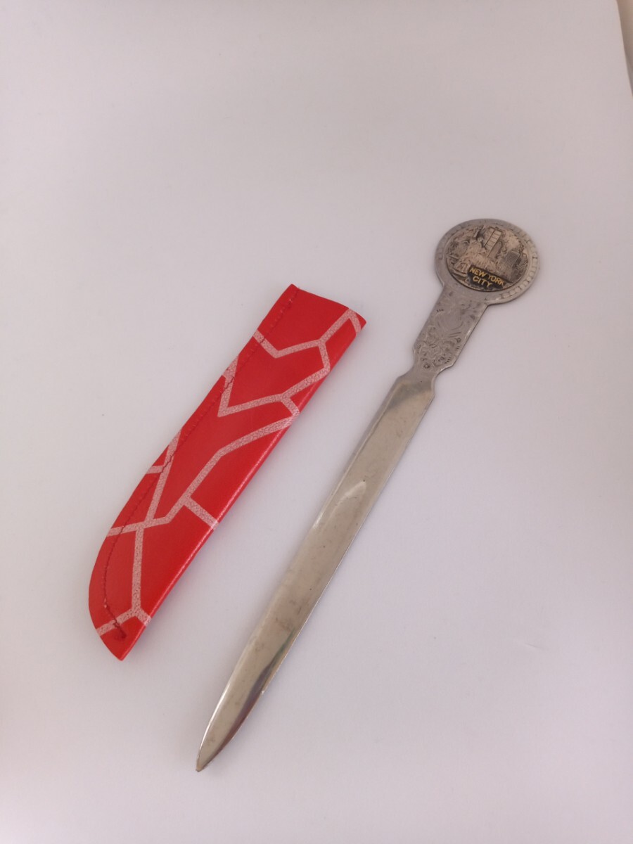 5558 ★★ レターオープナ− ペーパーナイフ ニューヨーク拍卖