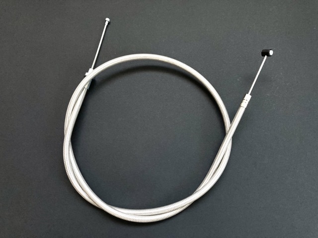 RZ250/350 メッシュクラッチワイヤー 30cmロング 日本製拍卖