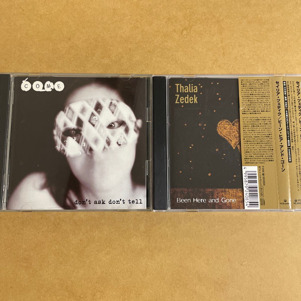 2枚COME/don't ask don't tell+Thalia Zedek/Been Here and Gone国内盤 Live Skull Chris Brokaw(Codeine/Pullman/THE NEW YEAR/Consonant)拍卖