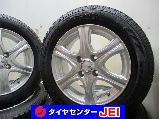 14インチ 8.5分山 175/65R14 5.5J+42 100 コンパクトカー 中古スタッドレスタイヤホイール【4本セット】送料無料(SA14-4068)拍卖