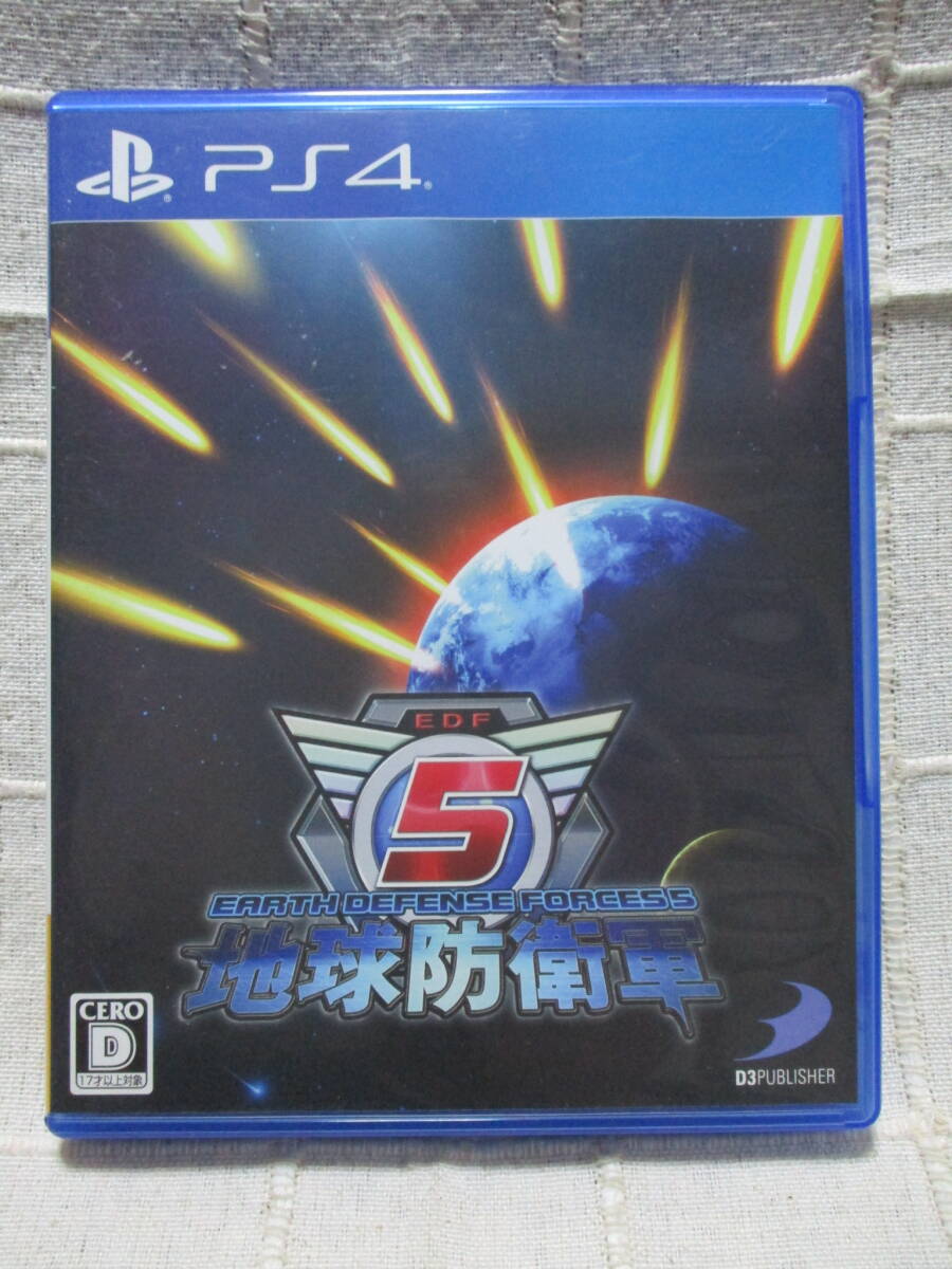 PS4「地球防衛軍5」プレイステーション4用ソフト    管理:(A2-468拍卖