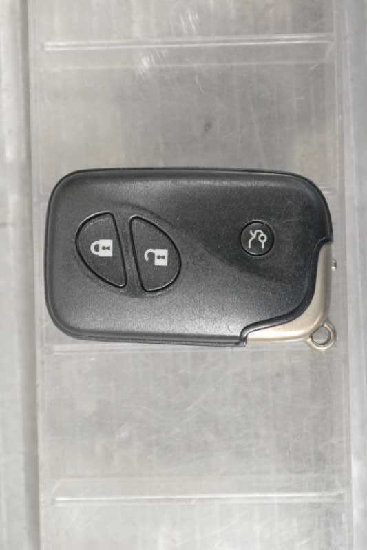 レクサス LS600 HL 前期(UVF45) 純正 破損無 取付OK 動作保証 スマートキー リモコン 3ボタン / 89904-50C00 k082209拍卖