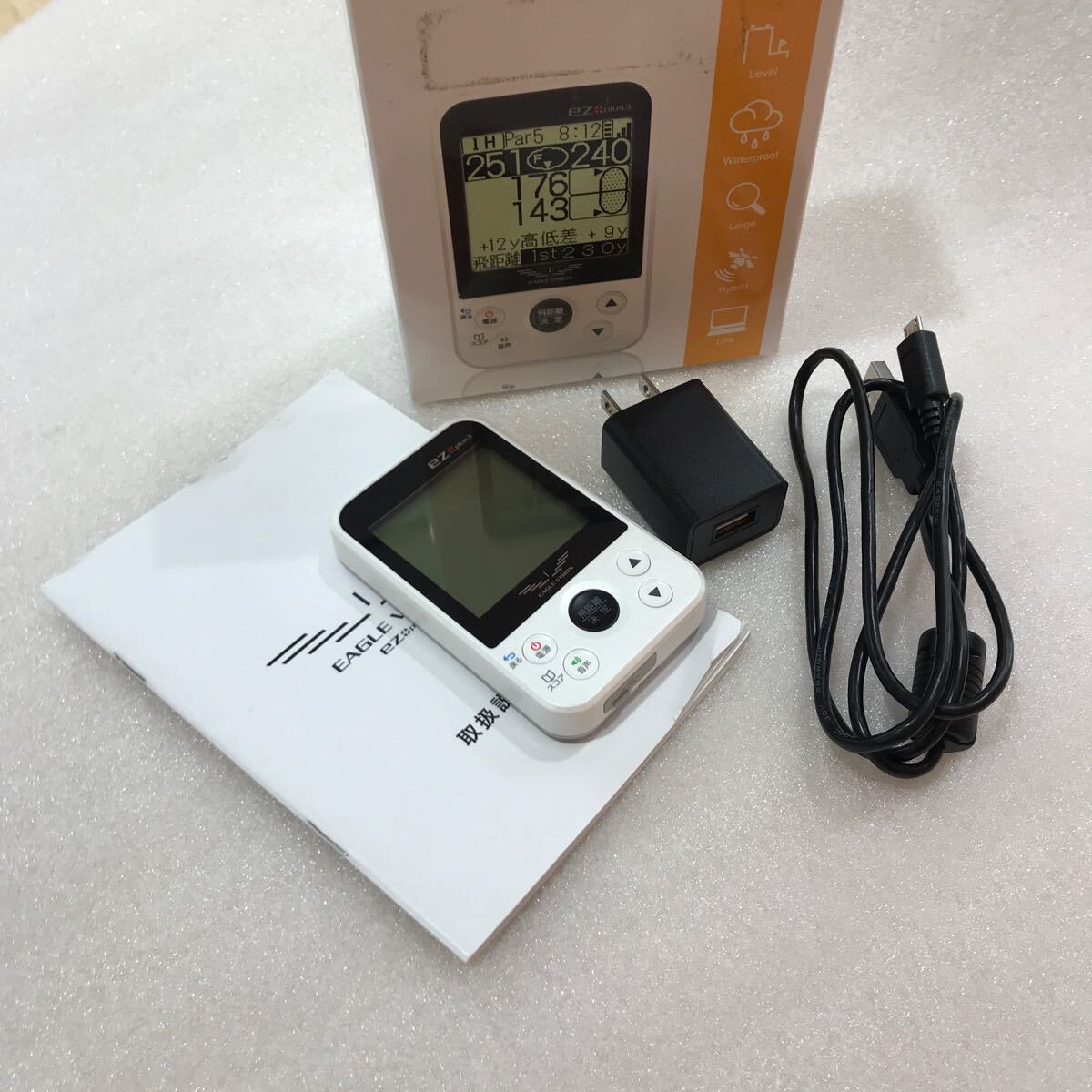 ●【即決価格】【GPSナビ】イーグルビジョン/EZプラス3 EV−818/本体・USBケーブル・取説・箱有り/中古拍卖