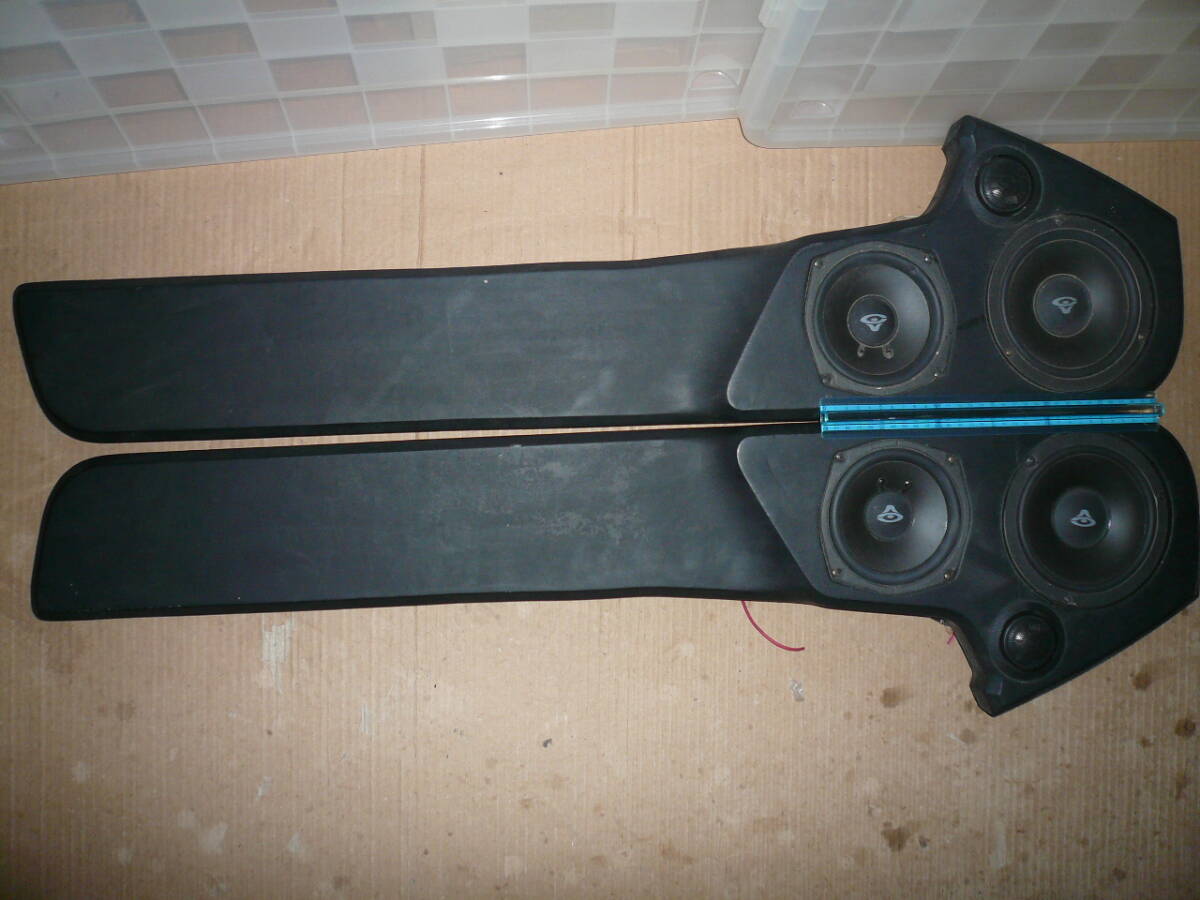 ニッサン パルサー エクサキャノピー ワンオフスピーカーマウントドアパネル CERWIN-VEGAスピーカー付き 当時物希少素人長期保管品拍卖