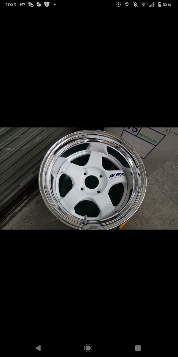 work ワーク マイスターS1 15in8.5J -8 PCD114.3-4H★AE86 GX71 S30Z ハコスカケンメリジャパン180SX S13 ハチロク拍卖