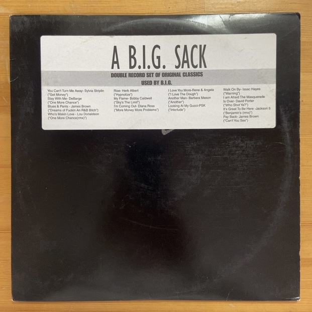 V.A. A B.I.G. SACK LP Notorious B.I.G拍卖