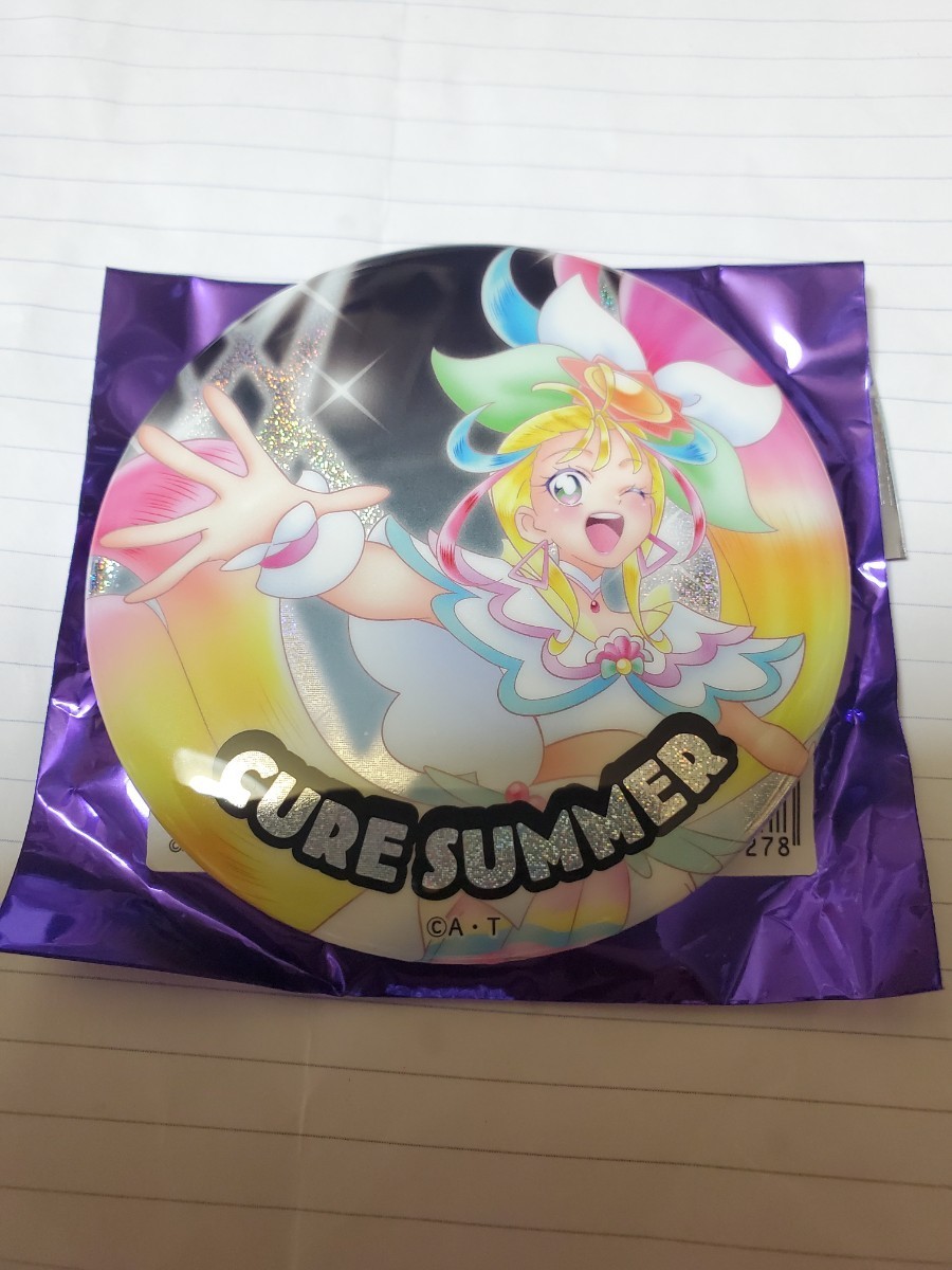 キュアサマー ホログラム缶バッジ2021~2023 全プリキュア 20th Anniversary LIVE! 数量2拍卖