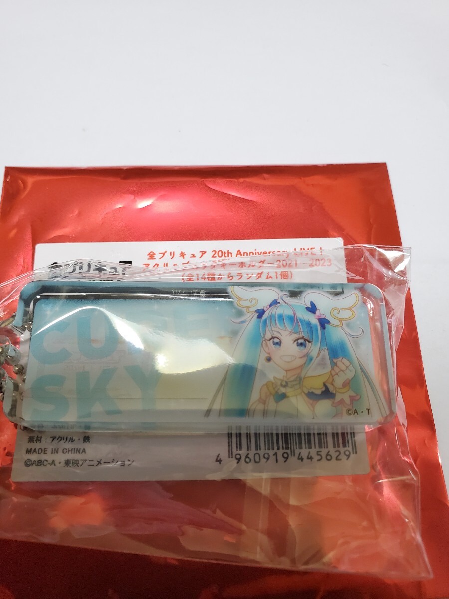 キュアスカイ 全プリキュア 20th Anniversary LIVE! アクリルブロックキーホルダー 2021~2023 数量3拍卖