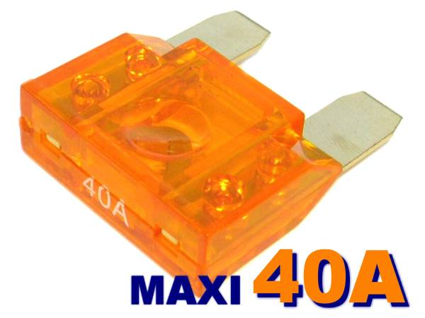 MAXI 大型 ヒューズ40A,平型 ヒューズ/オーディオ,アンプ,ウーハー/ラングラー,リンカーン,ナビゲーター,タウンカー,セコイア,タンドラ拍卖