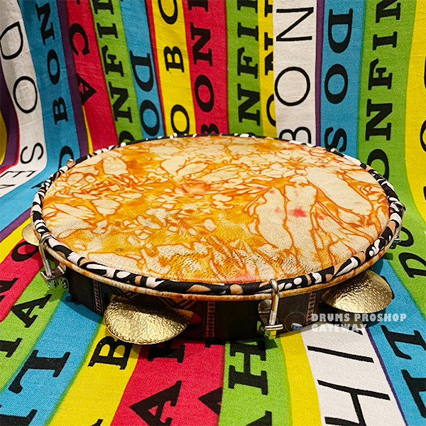 【ブラジル直輸入2024】 MESTRE LUA RASTA / PANDEIRO 10” #5【GATEWAY特選品】拍卖