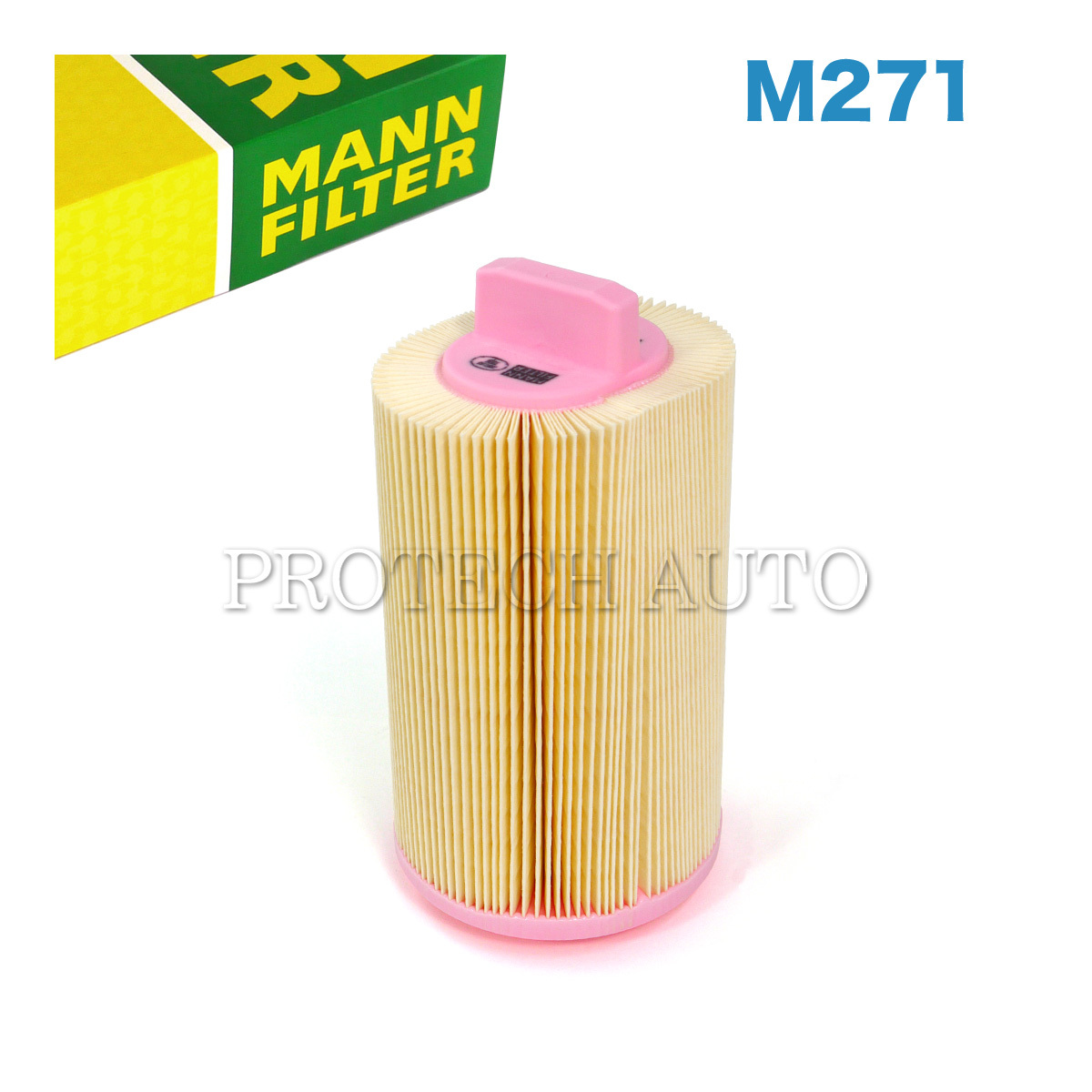 純正OEM MANN製 ベンツ R171 SLK200KOMPRESSOR エアフィルター/エアクリーナー/エアエレメント M271 エンジン用 2710940204拍卖