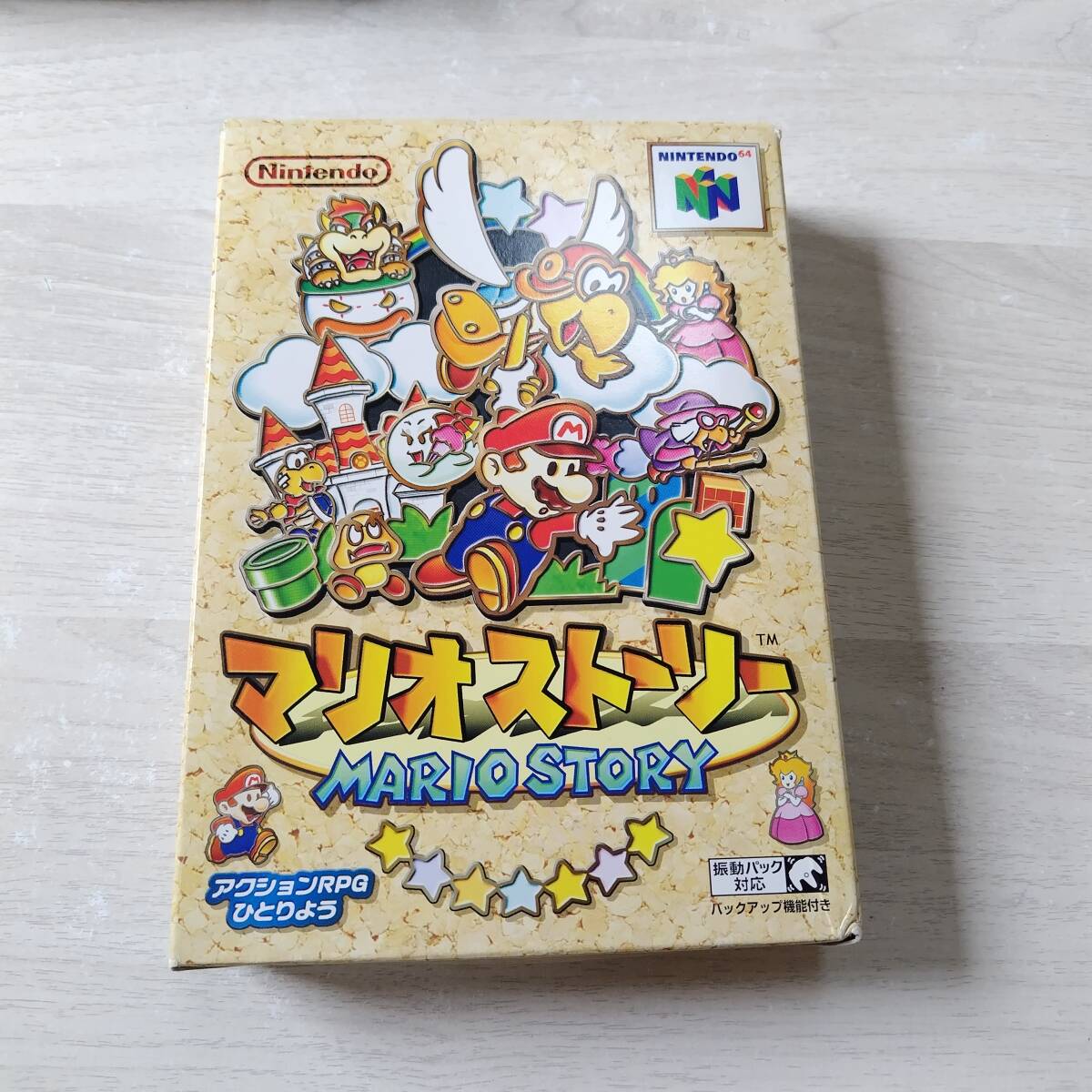 ◯ソフト無し N64 マリオストーリー 箱説のみ 何本でも同梱OK◯拍卖