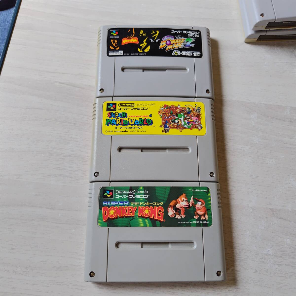 ◯1発起動! 即決 SFC スーパーマリオワールド 等3本!  レターパックライト SFC 5本まで N64 6本まで同梱可◯拍卖