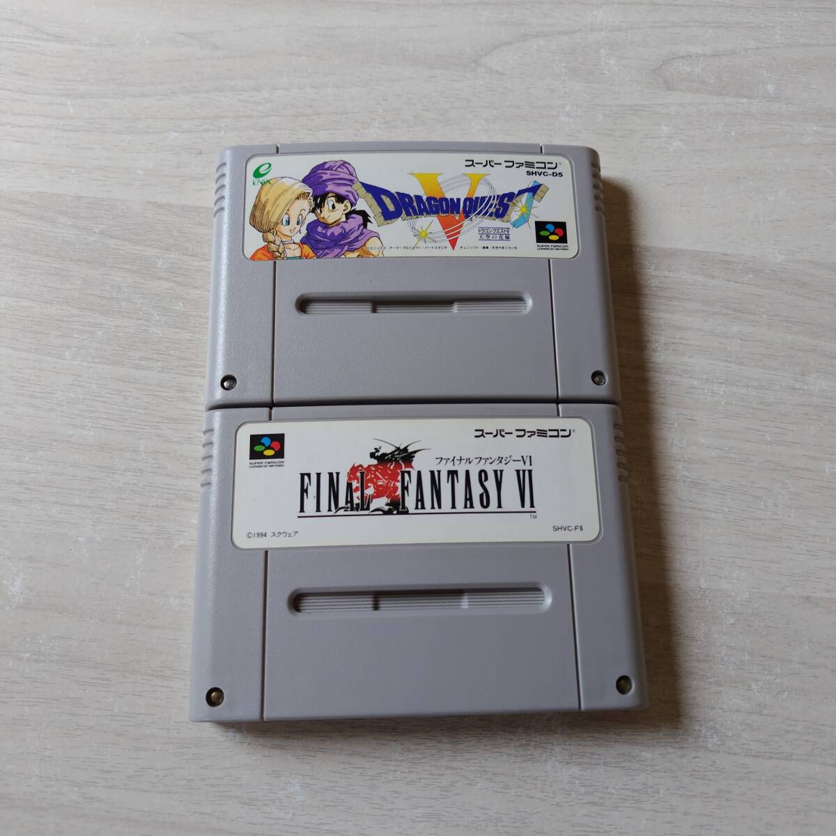 ◯1発起動! 即決 ドラゴンクエスト Ⅴ 天空の花嫁 ファイナルファンタジー6 レターパックライト SFC 5本まで N64 6本まで同梱可◯拍卖