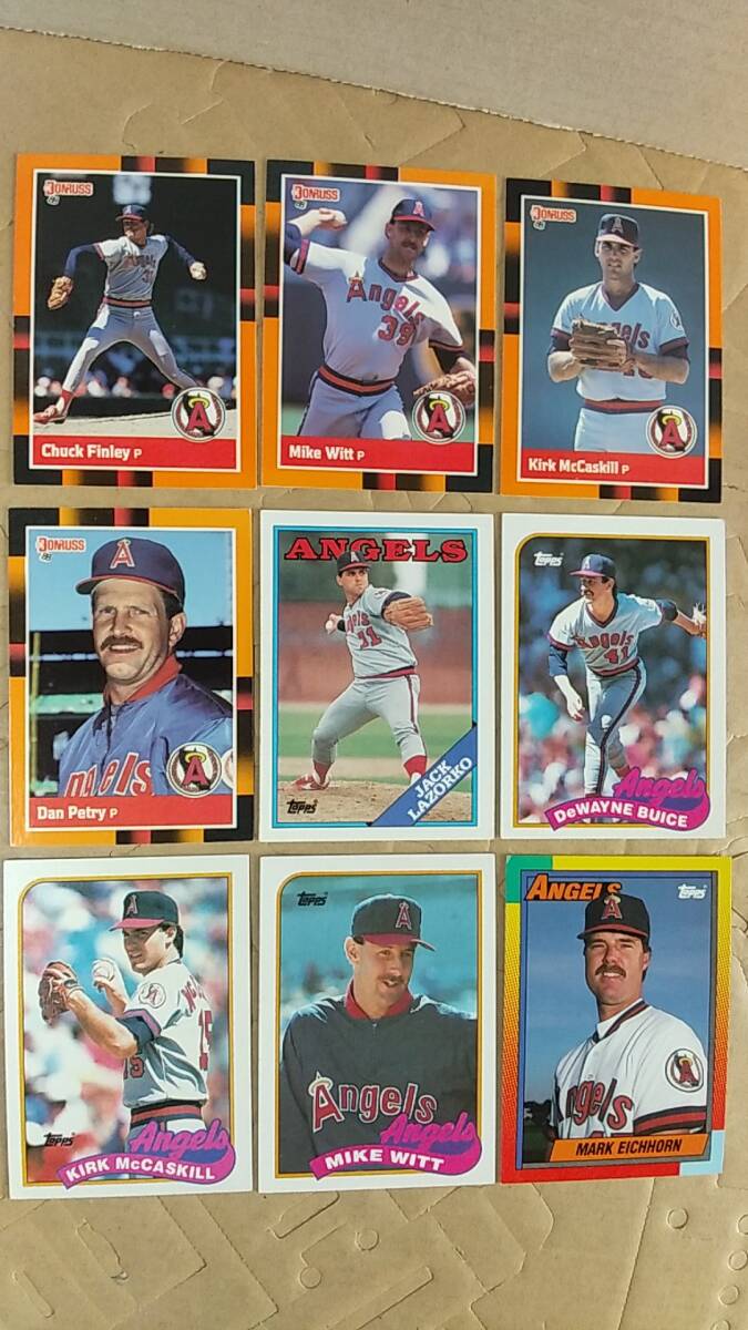 MLBカード LOS ANGELES ANGELS 投手 色々24種 中古 エンジェルス拍卖