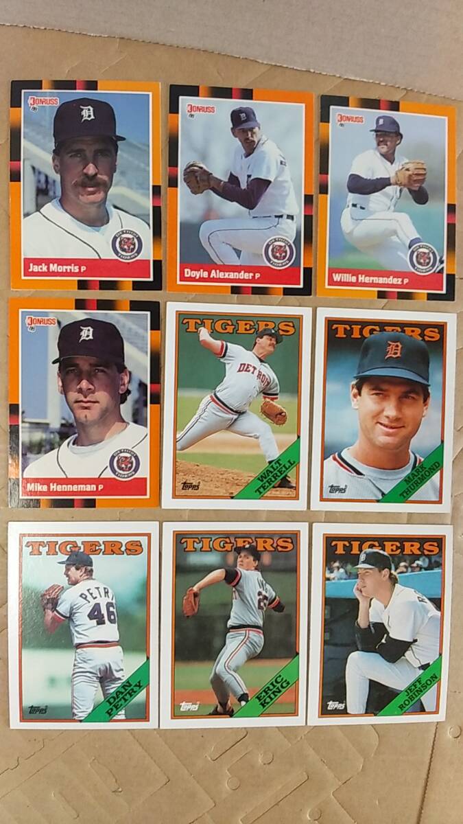 MLBカード DETROIT TIGERS 投手 色々35種 タイガース 中古拍卖