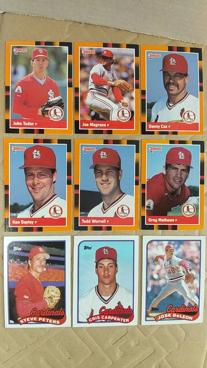 MLBカード ST.LOUIS CARDINALS 投手 色々27種 カーディナルス 中古拍卖