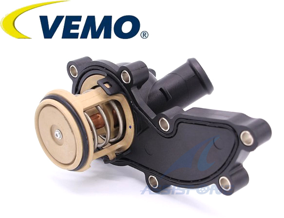 VEMO製 AUDI A4 8E 8K A5 8T 8F A6 4F 4G A8 4E Q5 8R サーモスタット サーモスタッド サーモスタットハウジング 06E121111M拍卖