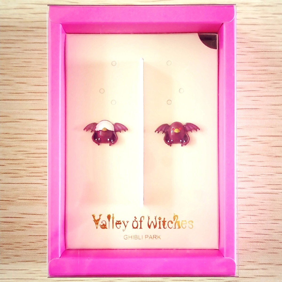 【送料無料】ジブリパーク 魔女の谷限定品 ピアス/デーモン拍卖