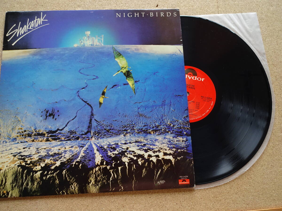 美品★LP 12inch Vinyl Album★US盤★SHAKATAK★シャカタク★Night Birds★Polydor PD-1-6354★1982★jazz fusion★fusion拍卖