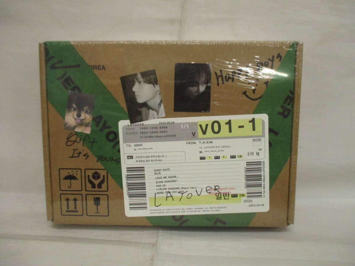 未開封 V(BTS)/ヴィ Layover BHE0298拍卖