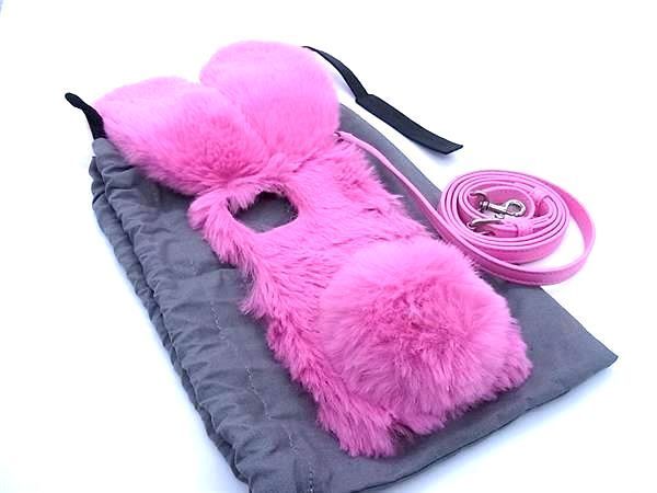 ■新品同様■ BALENCIAGA バレンシアガ ファー iPhone 12/12PRO 対応 アイフォンケース スマホケース ピンク系 FC2631拍卖