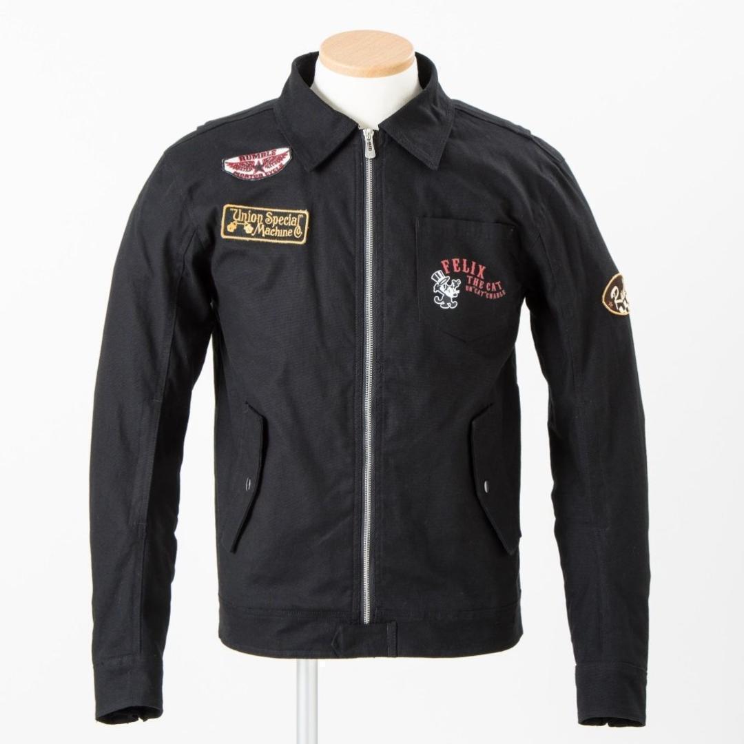 【45%引】(1116)ランブル RUB-045 ブラック(LB)スイングトップジャケット拍卖