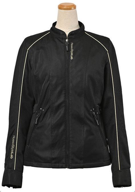 【28%引】(5500)ロッソ ROJ-113 ブラック(M)スタイルアップメッシュジャケット拍卖