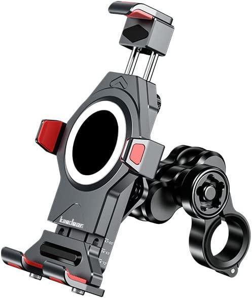 カエディア KDR-M23C-BK(ブラック)バイク用 スマホホルダー【新品】拍卖