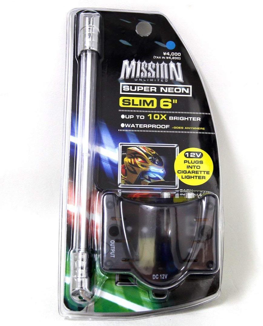 【64%引き】MISSION UNLIMITED ネオン SLIM6 ブルー MS-XE6S拍卖