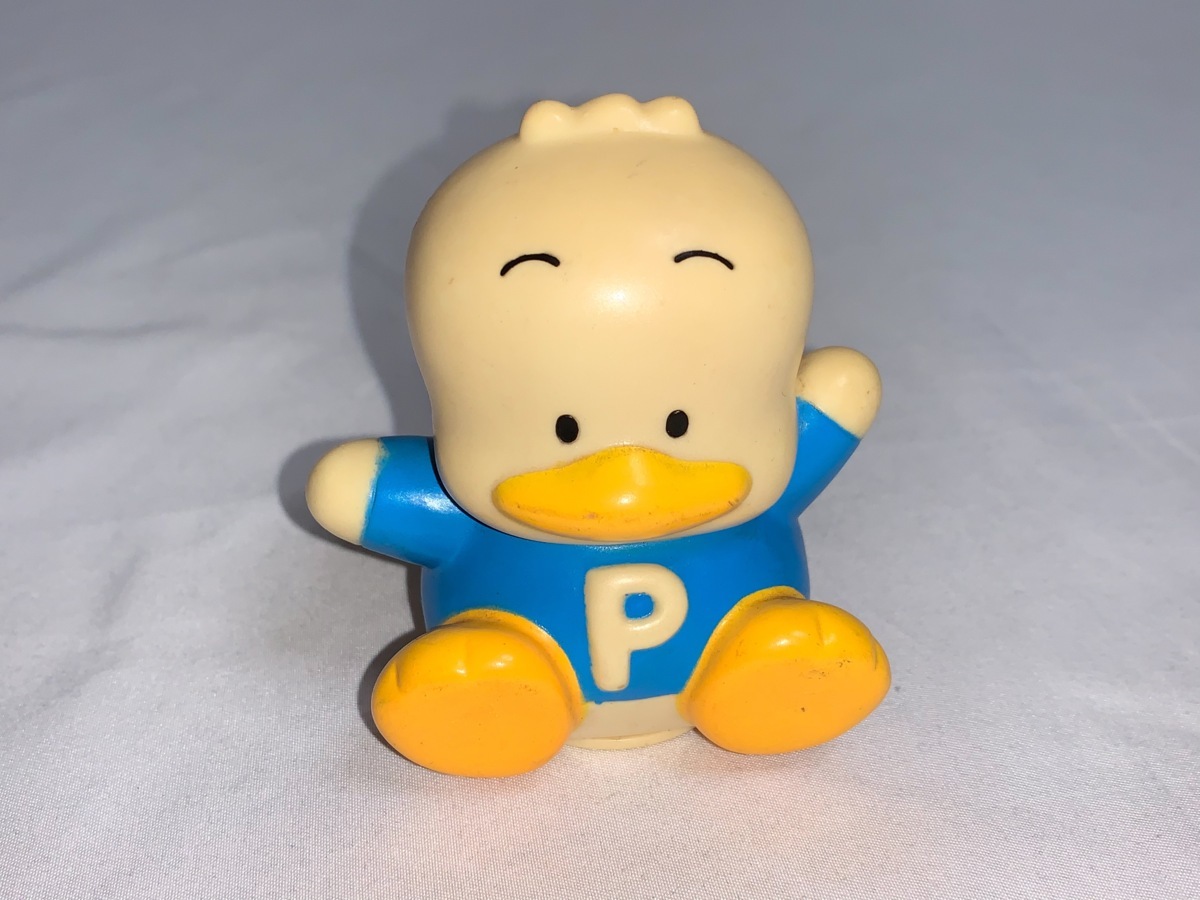 ◆富士銀行 あひるのペックル ソフビ人形 貯金箱 非売品◆USED108拍卖