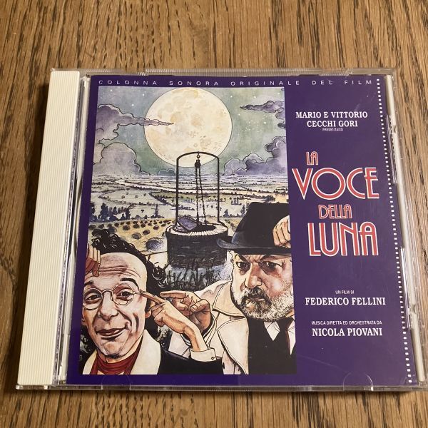 【サントラCD】ボイス・オブ・ムーン LA VOCE DELLA LUNA 二コラ・ピオヴァーニ フェリーニ Federico Fellini NICOLA PIOVANI拍卖