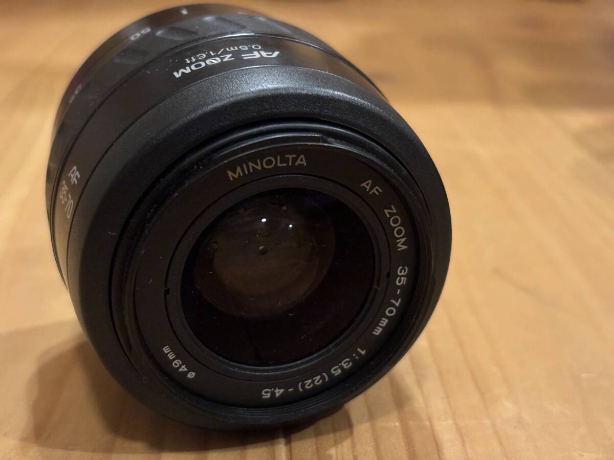 MINOLTA AF ZOOM 0.5m/1.6ft 35-70mm 1:3.5(22)-4.5 拍卖
