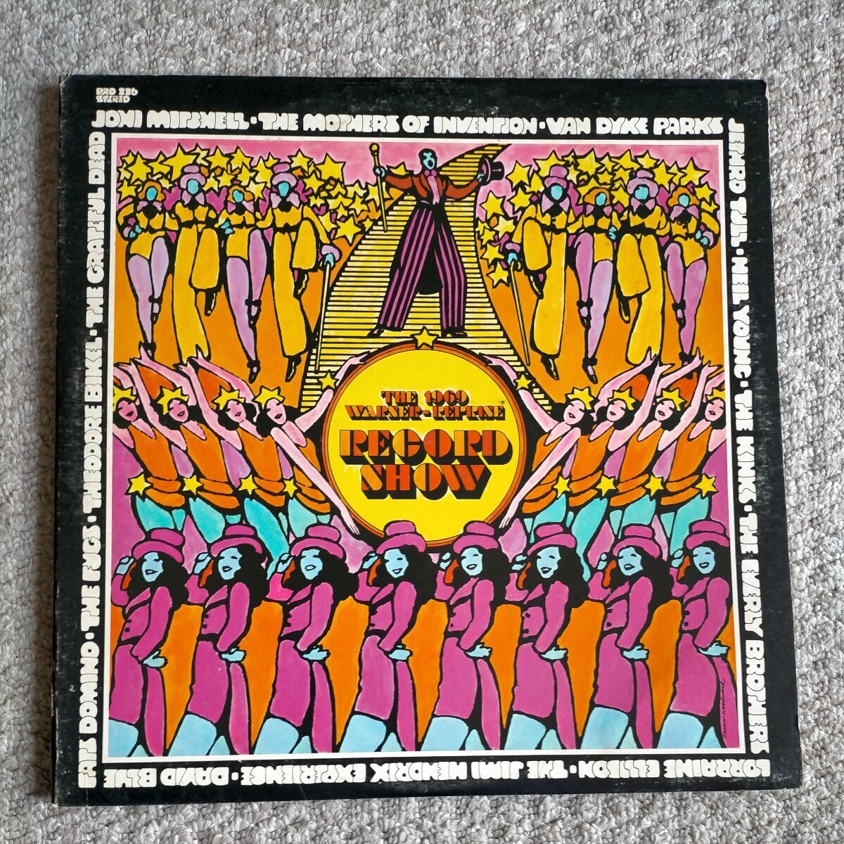 the 1969warner-reprise record show van dyke parks ice capades TV CM収録 joni mitchell他 2枚組LP モンドミュージック ヴァンダイク拍卖