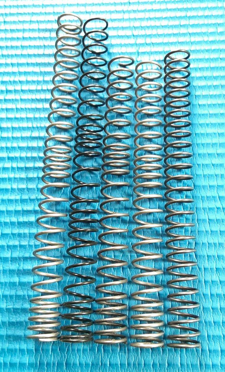 スプリング5本セット●電動ガンのカスタムに拍卖