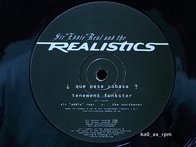 ★☆Sir Eddie Real And The Realistics「Where's The Monkey ?」☆★5点以上で送料無料!!!拍卖