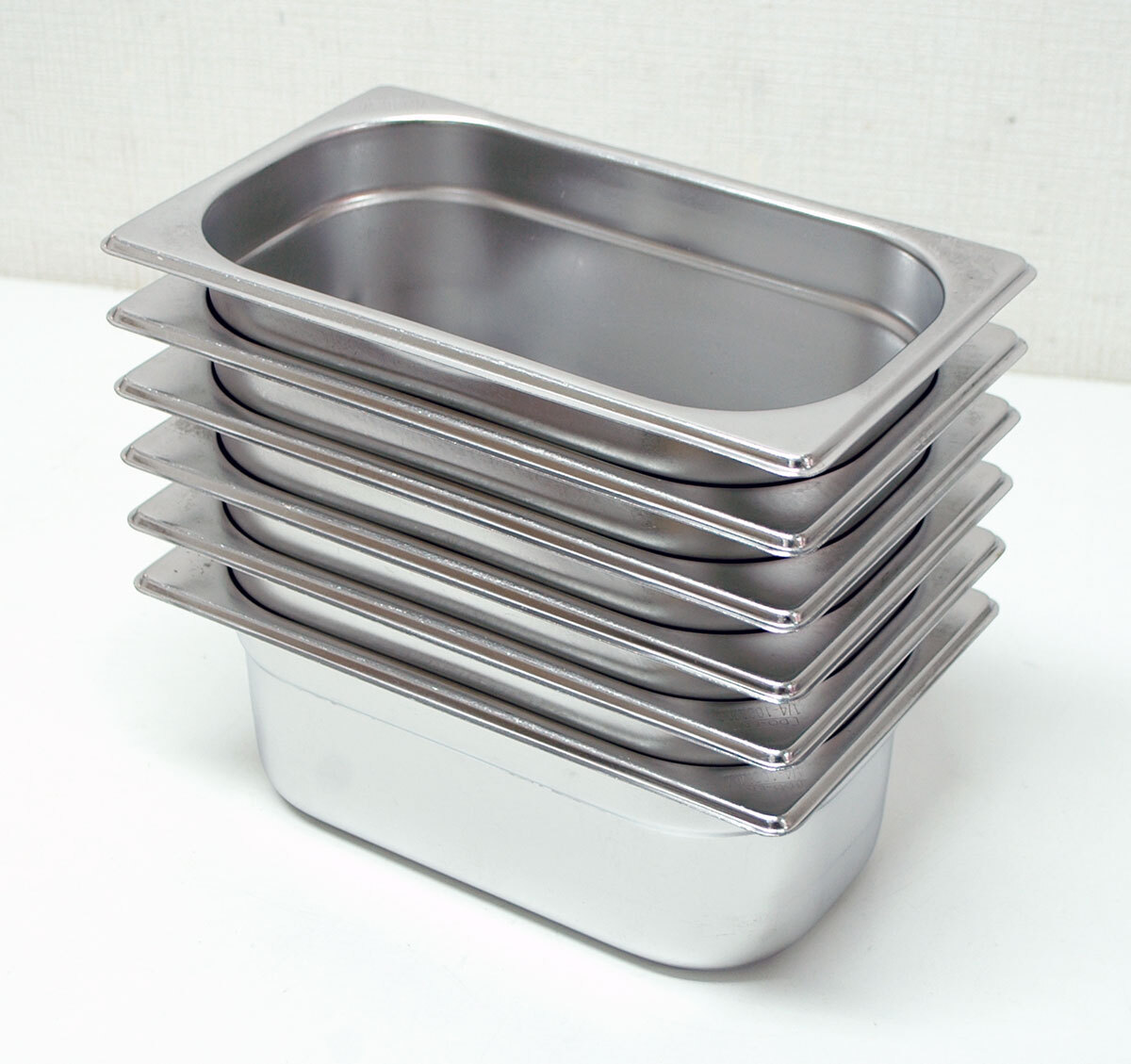 福岡~引取歓迎!DO-EN ガストロノーム ステンレスホテルパン 1/4 深さ100 6点拍卖