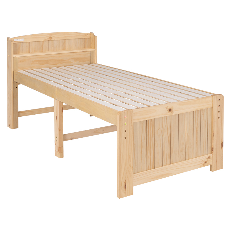 シングルミドルベッド MB-5916S-NA ナチュラル拍卖